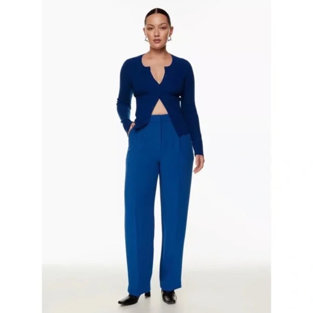 Aritzia Effortless Pants in Ultramarine